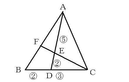 線分の長さの比 １ 受験勉強のコーヒーブレーク